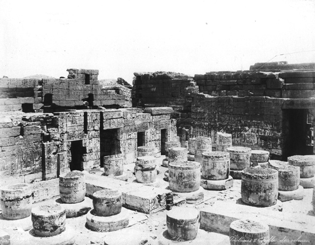 Zangaki, G., The Theban west bank, Medinet Habu (c.1890
[Estimated date.])