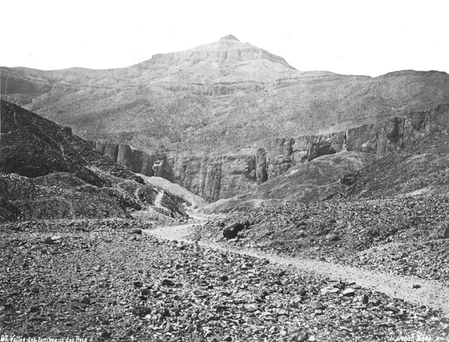 Sebah, J. P., The Theban west bank, the Valley of the Kings (before 1876
[Gr. Inst. Library A 30 in an album dated 1876.])