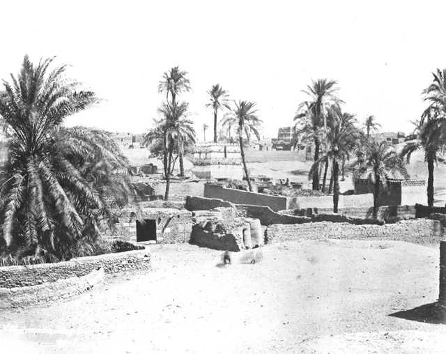 Sebah, J. P., Egyptian countryside (before 1876
[Gr. Inst. Library A 43 in an album dated 1876.])