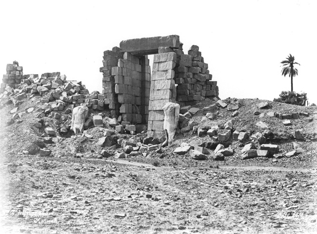 Sebah, J. P., Karnak (c.1875
[Estimated date.])