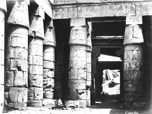 Sebah, J. P., Karnak (c.1875
[Estimated date.])