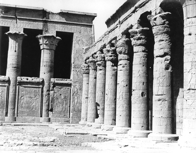 Sebah, J. P., Edfu (c.1875
[Estimated date.])