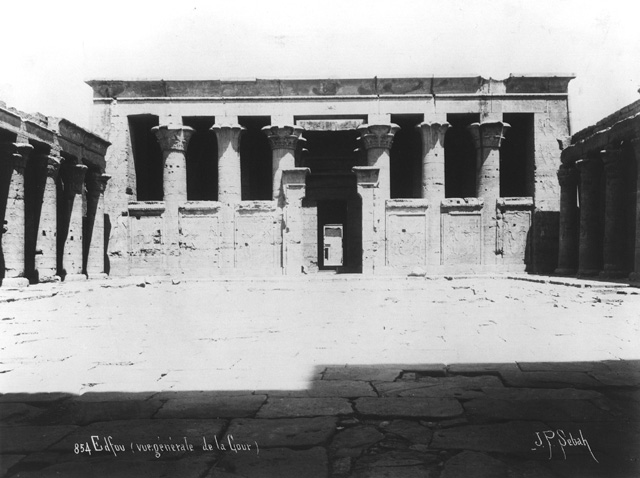 Sebah, J. P., Edfu (c.1890
[Estimated date.])