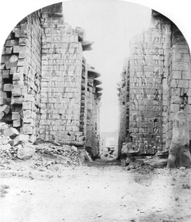 not known, Karnak (c.1880
[Estimated date.]) (Enlarged image size=46Kb)