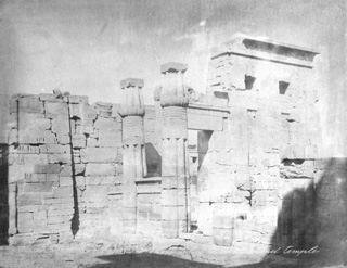 Peridis, The Theban west bank, Medinet Habu (c.1900
[Estimated date.]) (Enlarged image size=35Kb)