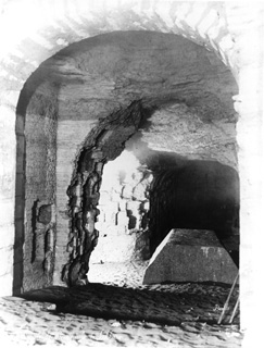 Bonfils, F., Saqqara (c.1880
[Estimated date.]) (Enlarged image size=38Kb)