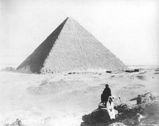 Bonfils, F., Giza (c.1880
[Estimated date.]) (Enlarged image size=29Kb)
