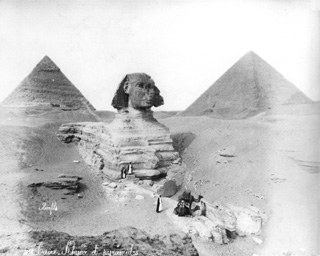 Bonfils, F., Giza (c.1890
[Estimated date.]) (Enlarged image size=31Kb)