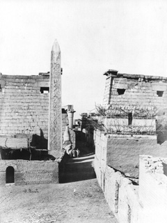 Beato, A., Luxor (before 1872
[In an album dated 1871-2.]) (Enlarged image size=33Kb)
