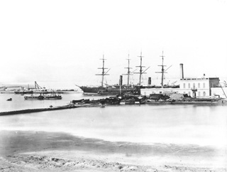 not known, Suez (before 1872
[In an album dated 1871-2.]) (Enlarged image size=23Kb)