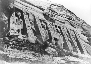 Beato, A., Abu Simbel (c.1890
[Estimated date.]) (Enlarged image size=47Kb)
