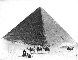 Bonfils, F., Giza (c.1880
[Estimated date.]) (Enlarged image size=30Kb)