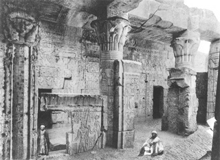 not known, The Theban west bank, Deir el-Medina (c.1890
[Estimated date.]) (Enlarged image size=45Kb)