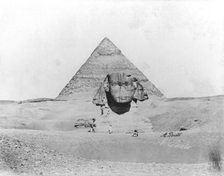 Beato, A., Giza (c.1900
[In an album dated 1904.]) (Enlarged image size=26Kb)