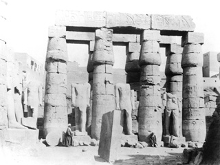 Beato, A., Luxor (c.1900
[In an album dated 1904.]) (Enlarged image size=36Kb)