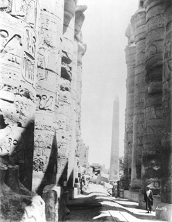 Beato, A., Karnak (c.1900
[In an album dated 1904.]) (Enlarged image size=40Kb)
