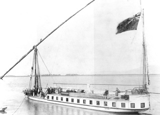 not known, Nile transport (c.1890
[Estimated date.]) (Enlarged image size=24Kb)