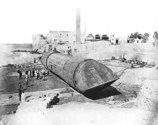 Borgiotti, Alexandria (1877
[The London obelisk removed in 1877-8.]) (Enlarged image size=33Kb)