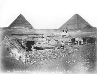 Bonfils, F., Giza (c.1880
[Estimated date.]) (Enlarged image size=35Kb)