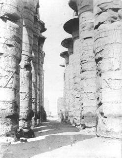 Zangaki, G., Karnak (c.1880
[Estimated date.]) (Enlarged image size=42Kb)