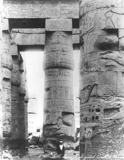 Zangaki, G., Karnak (c.1880
[Estimated date.]) (Enlarged image size=44Kb)