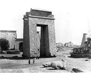not known (possibly F. M. Good), Karnak (c.1860 [Estimated date]) (Enlarged image size=45Kb)