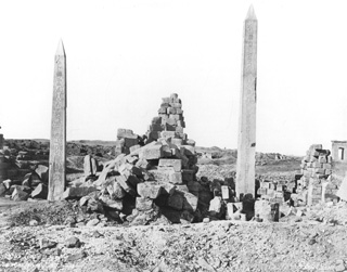 Sebah, J. P., Karnak (c.1875
[Estimated date.]) (Enlarged image size=35Kb)