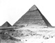 Click to see details of the pyramid of khephren from the east,...