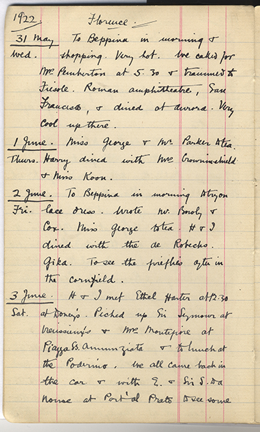 Minnie Burton's Diary, p. 14