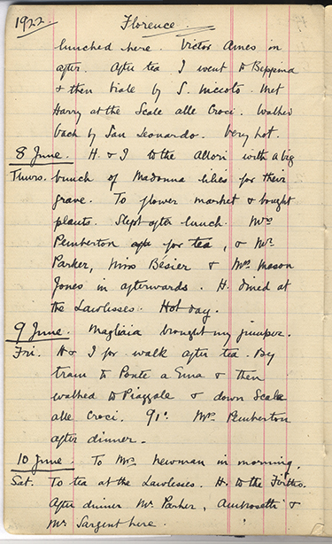 Minnie Burton's Diary, p. 16