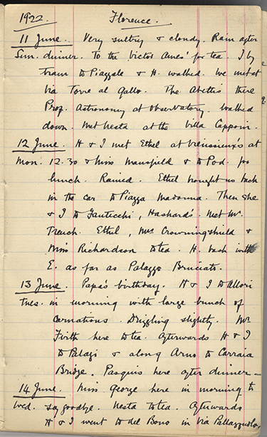 Minnie Burton's Diary, p. 17