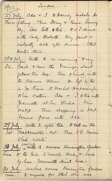 Minnie Burton's Diary, p. 30