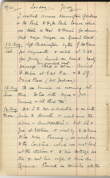 Minnie Burton's Diary, p. 34