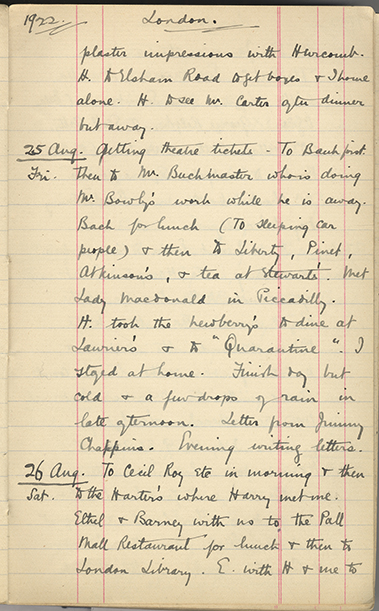 Minnie Burton's Diary, p. 39