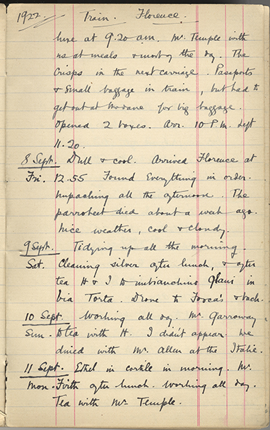 Minnie Burton's Diary, p. 45