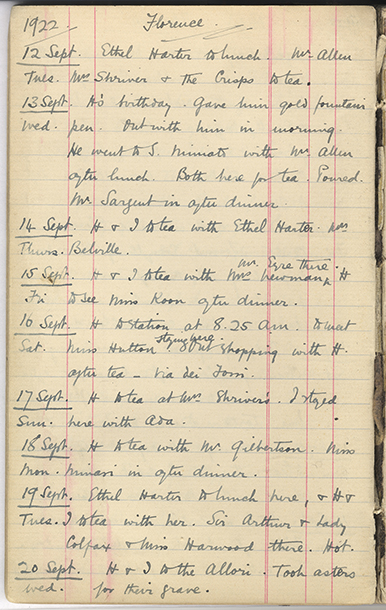 Minnie Burton's Diary, p. 46