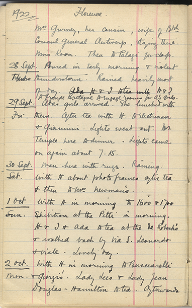 Minnie Burton's Diary, p. 48