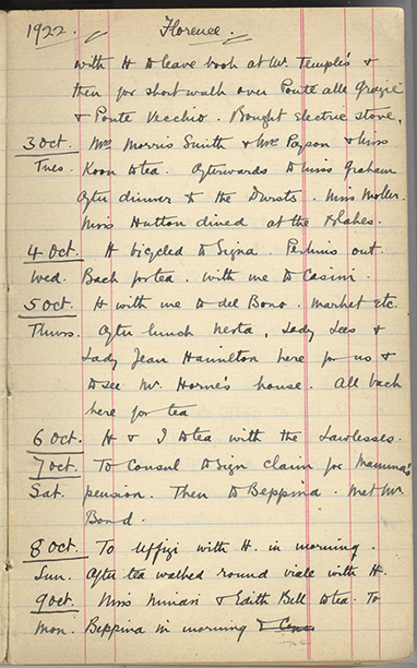 Minnie Burton's Diary, p. 49