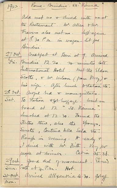 Minnie Burton's Diary, p. 52