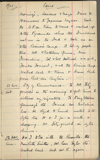 Minnie Burton's Diary, p. 55