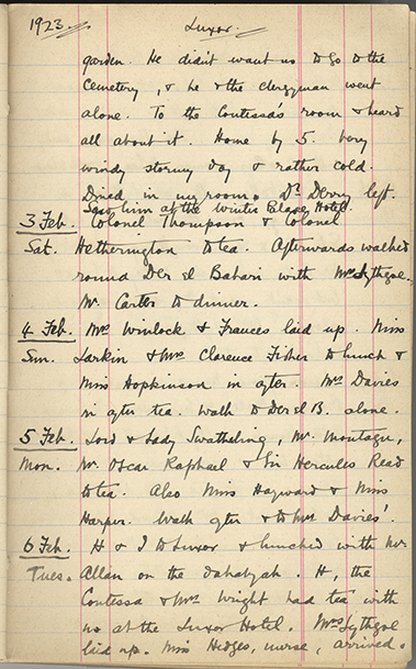 Minnie Burton's Diary, p. 75