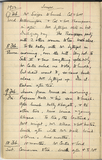 Minnie Burton's Diary, p. 76