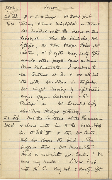 Minnie Burton's Diary, p. 80