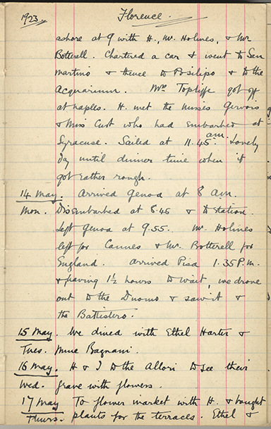 Minnie Burton's Diary, p. 97