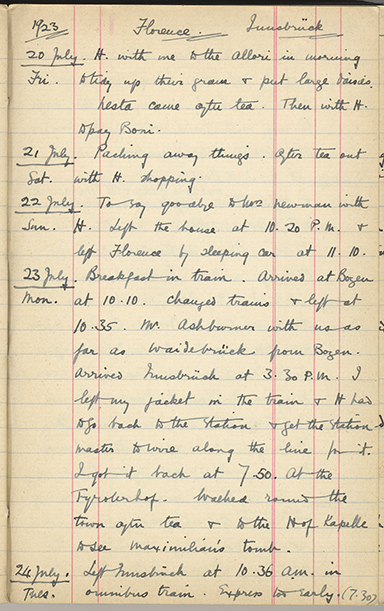 Minnie Burton's Diary, p. 109