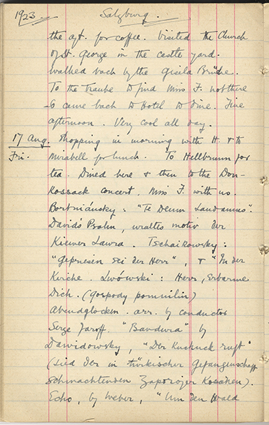 Minnie Burton's Diary, p. 124