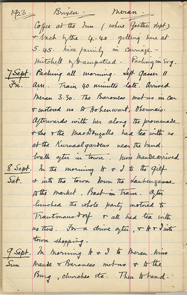 Minnie Burton's Diary, p. 132