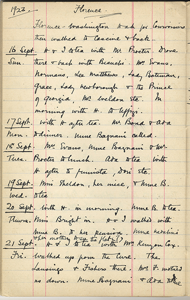 Minnie Burton's Diary, p. 134