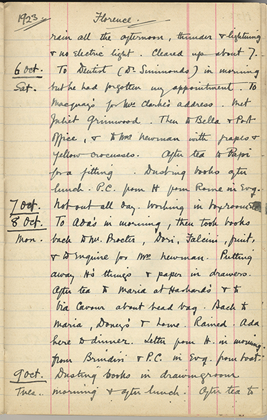 Minnie Burton's Diary, p. 137