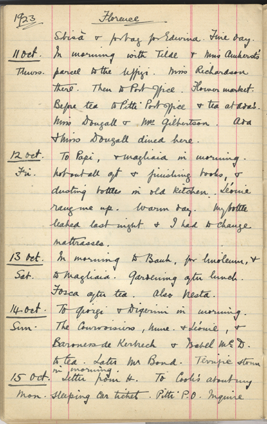 Minnie Burton's Diary, p. 138